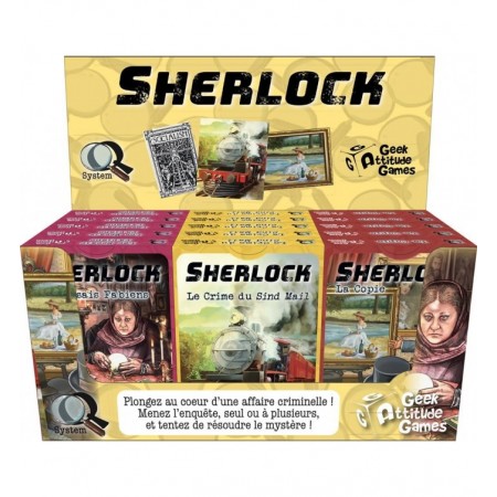 Q SYSTEM - SÉRIE 4 SHERLOCK...