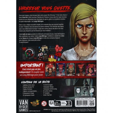 FINAL GIRL BOITE DE BASE