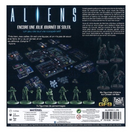 ALIENS, ENCORE UNE BELLE...