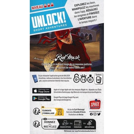 RED MASK : UNLOCK SHORT ADV
