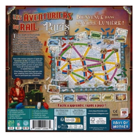 PARIS LES AVENTURIERS DU RAIL