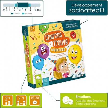 CHERCHE ET TROUVE LES EMOTIONS