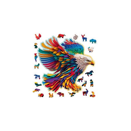 250P BRIGHT EAGLE WOODEN...