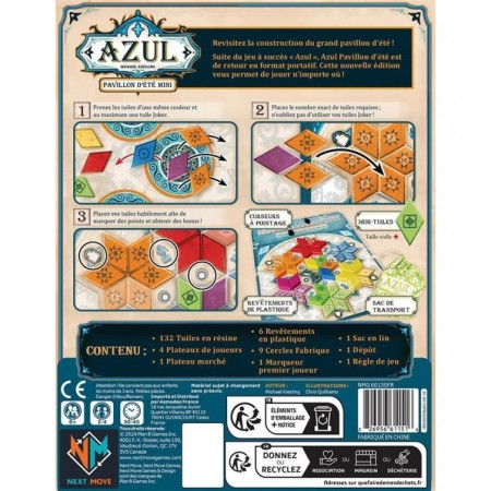 AZUL MINI PAVILLON D'ÉTÉ