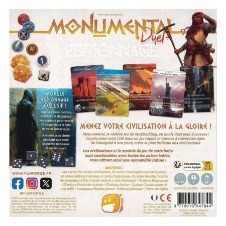 ESPIONNAGE : MONUMENTAL DUEL