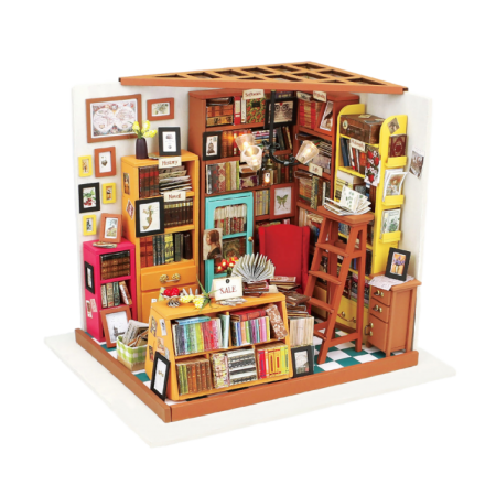 SAM'S STUDY MINIATURE HOUSE