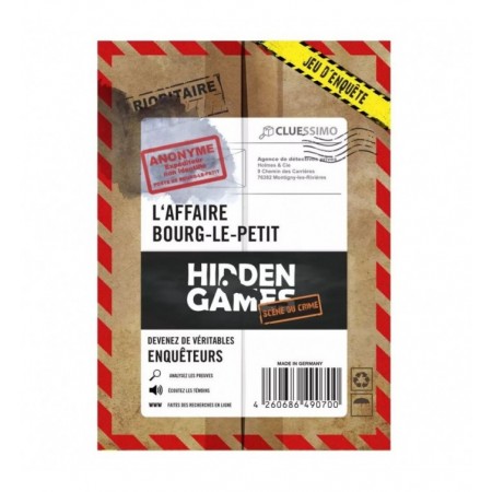 L AFFAIRE BOURG LE PETIT-...