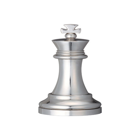CAST CHESS KING - SILVER -...