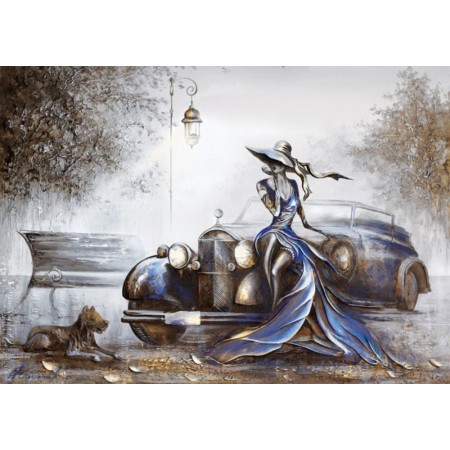 1000P LADY IN BLUE