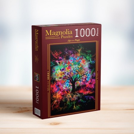 1000P COLORFUL TREE