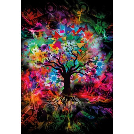 1000P COLORFUL TREE