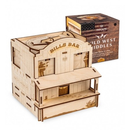 WILD WEST RIDDLES PUZZLE BOX