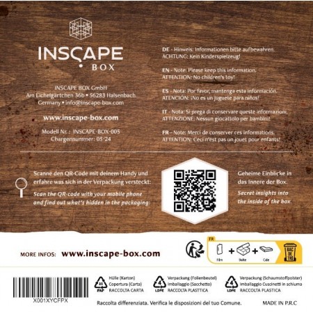 WILD WEST RIDDLES PUZZLE BOX