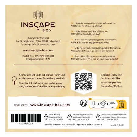 PHARAO´S SECRET PUZZLE BOX