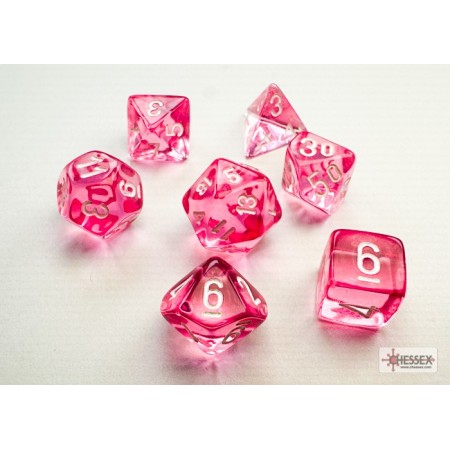 TRANSLUCENT MINI PINK/WHITE...