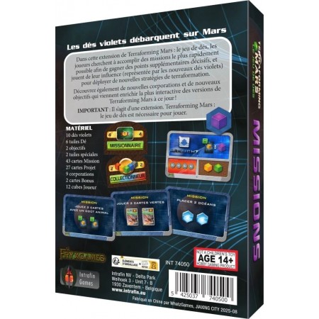 MISSIONS : LE JEU DE DES :...