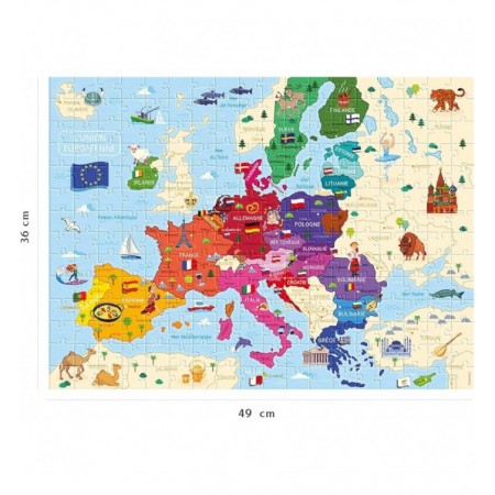 250P : CARTE D'EUROPE AVEC...