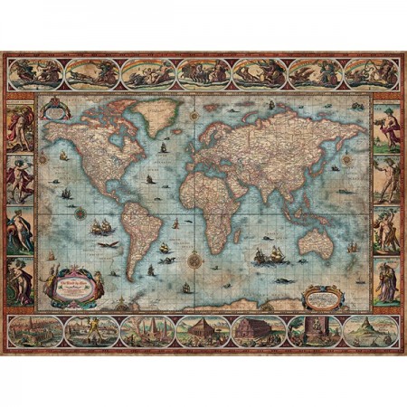 1500P WILLEM BLAEU WORLD -...