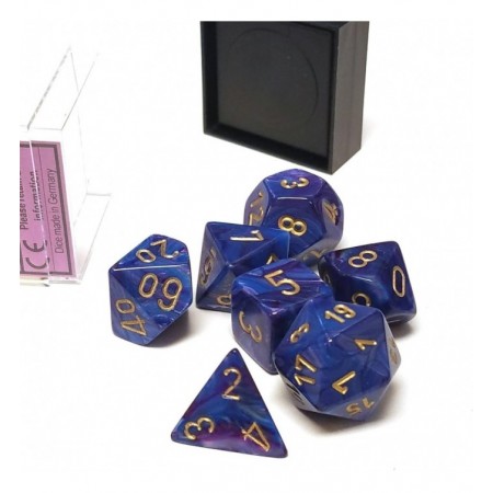 LUSTROUS PURPLE/GOLD 7-DIE...