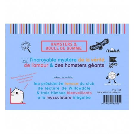 HAMSTER ET BOULE DE GOMME