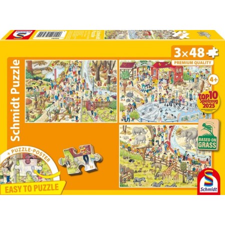 3X48P PLAISIR AU ZOO - SCHMIDT