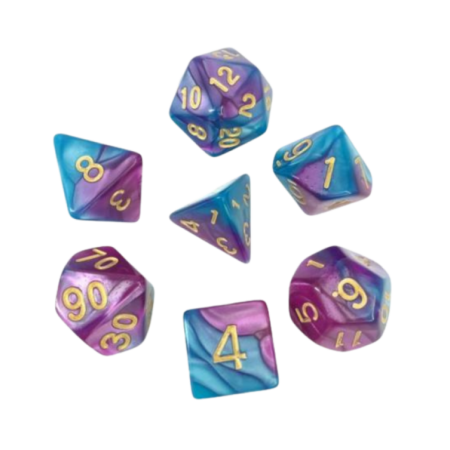 FUSION BLEU ET VIOLET CLAIR...