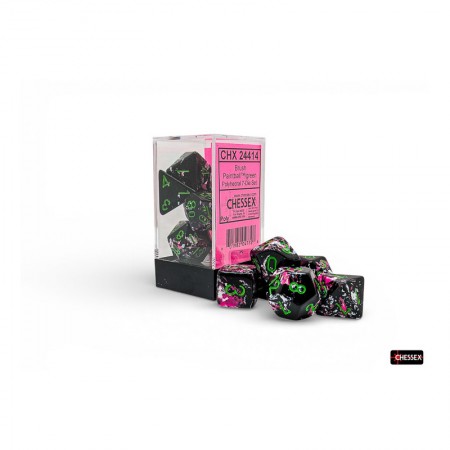 BRUSH PAINTBALL/GREEN 7-DIE...