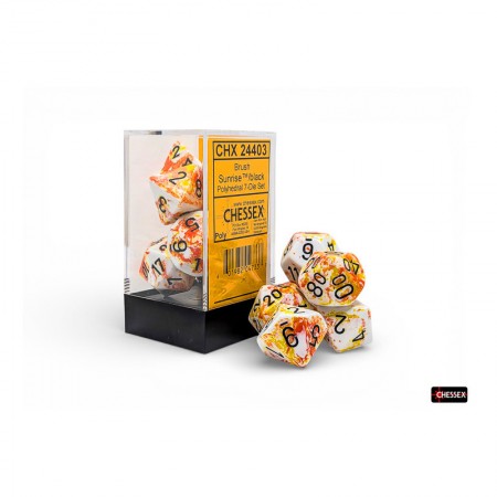 BRUSH SUNRISE / BLACK 7-DIE...