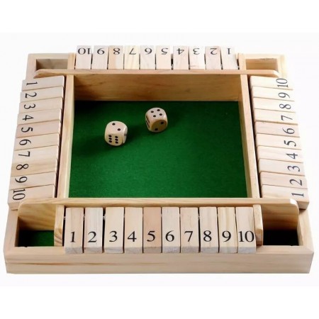 SHUT THE BOX 4 JOUEURS