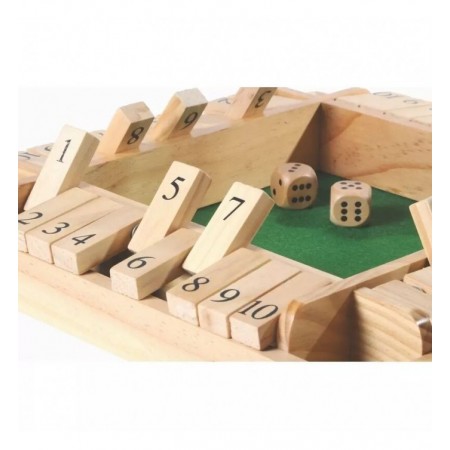 SHUT THE BOX 4 JOUEURS