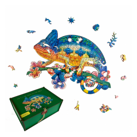 CAMELEON 137P BOIS PUZZLE...