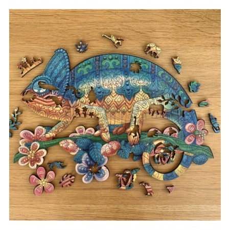 CAMELEON 137P BOIS PUZZLE...